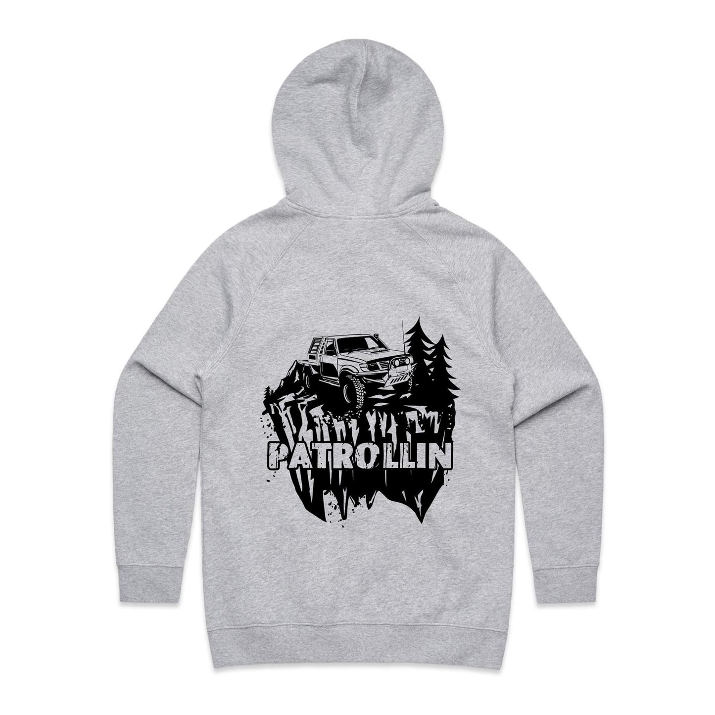 Patrollin Womans Hoodie