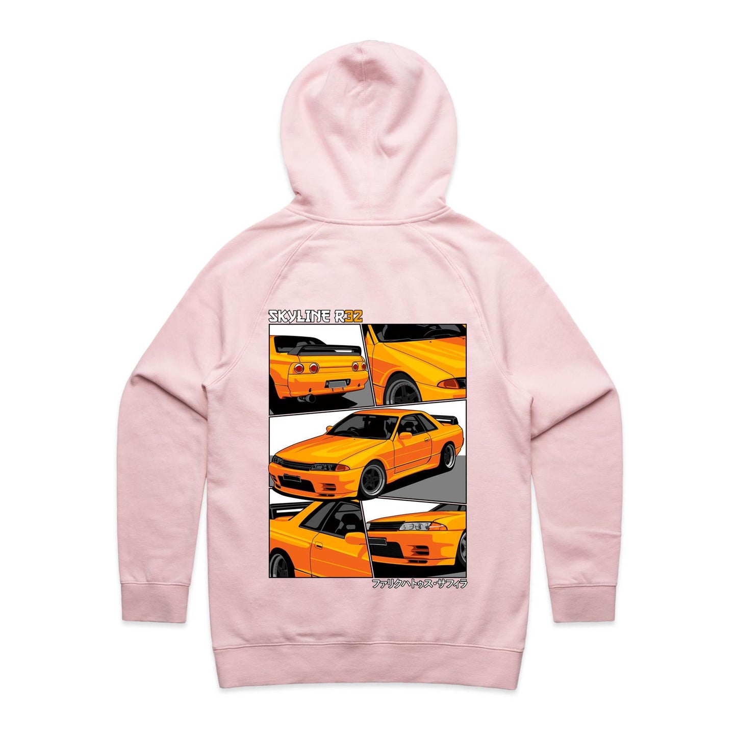 R32 Skyline Womans Hoodie
