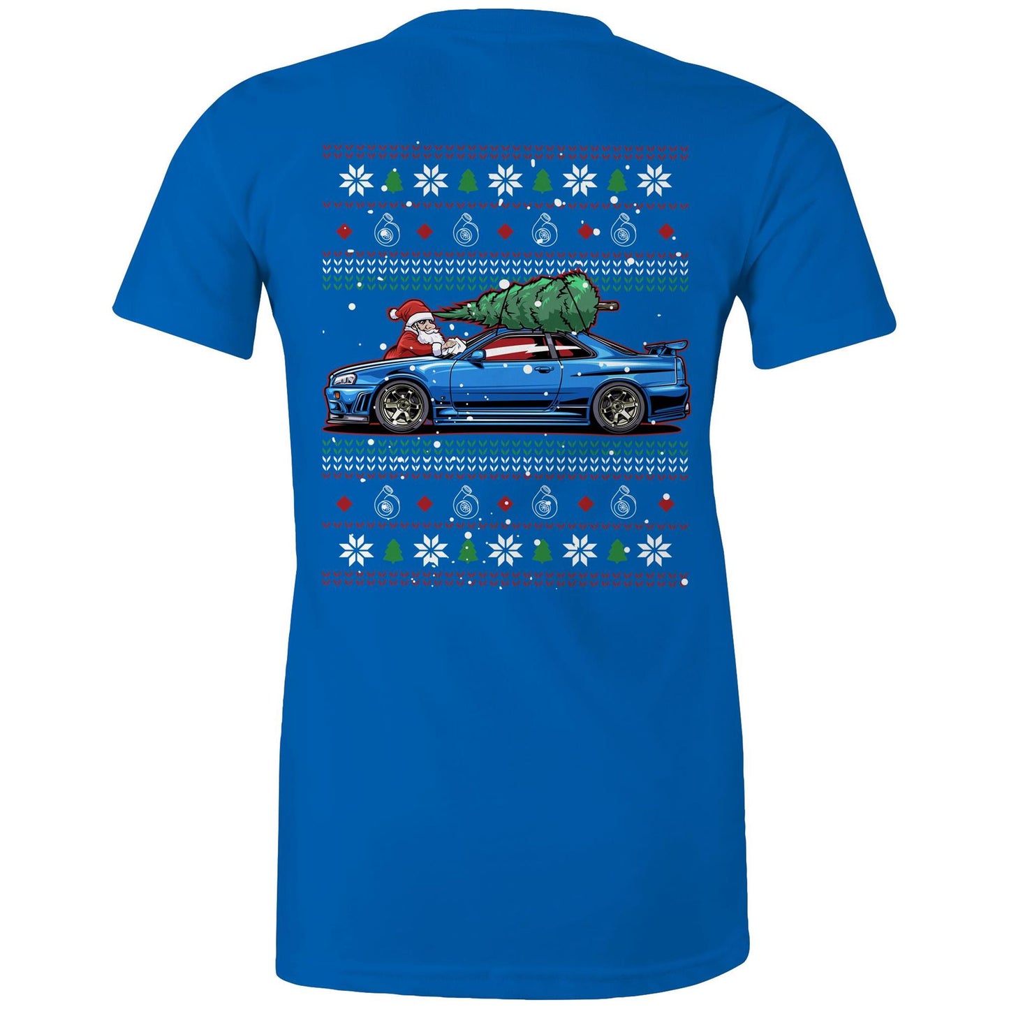 R34 Merry Christmas Womans Tee