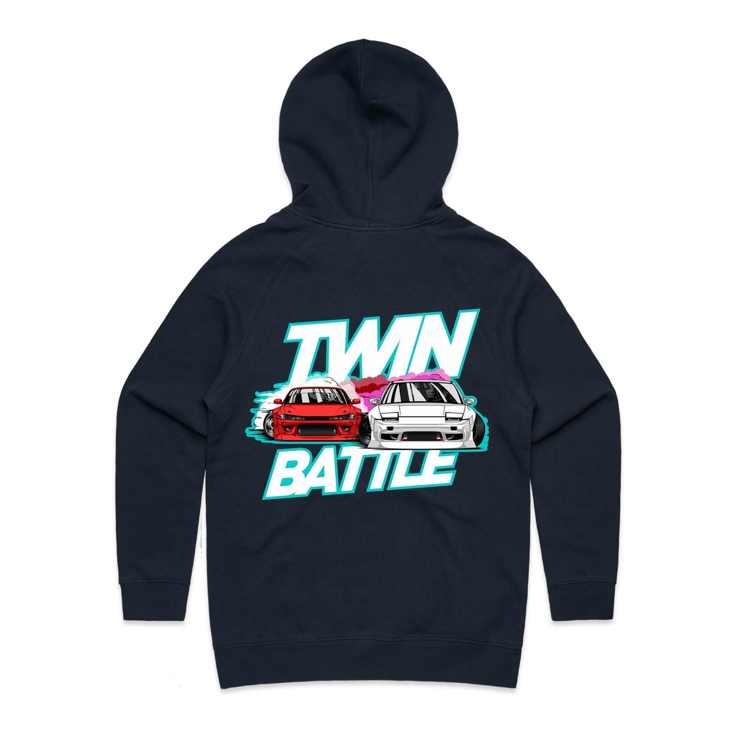 Drift Battle Womans Hoodie