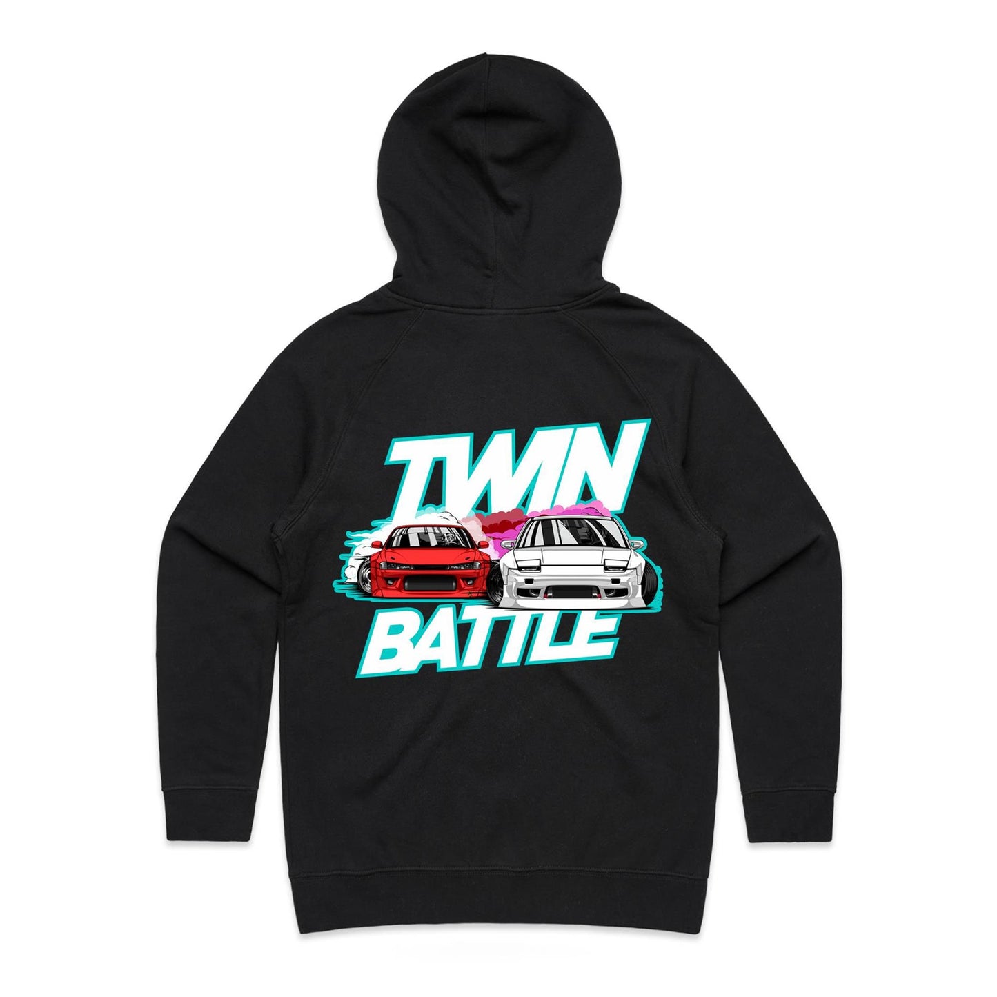 Drift Battle Womans Hoodie