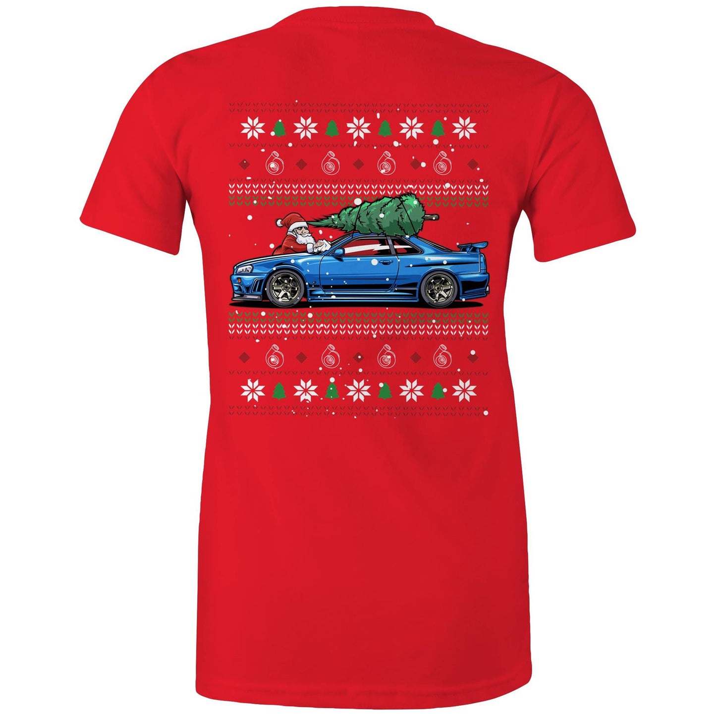 R34 Merry Christmas Womans Tee