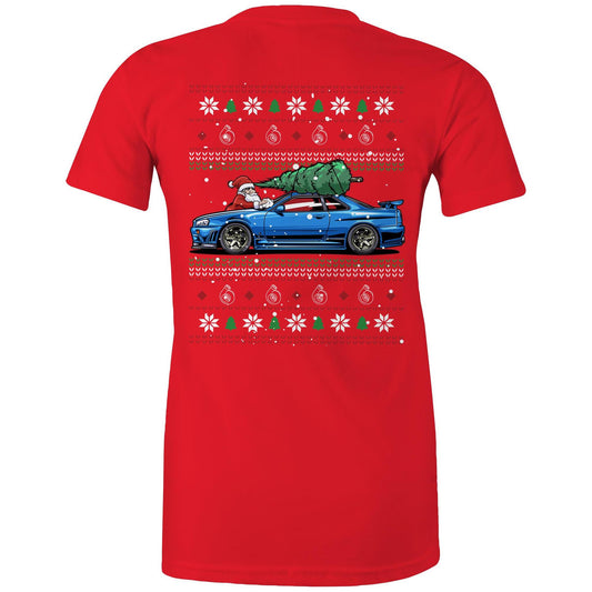 R34 Merry Christmas Womans Tee