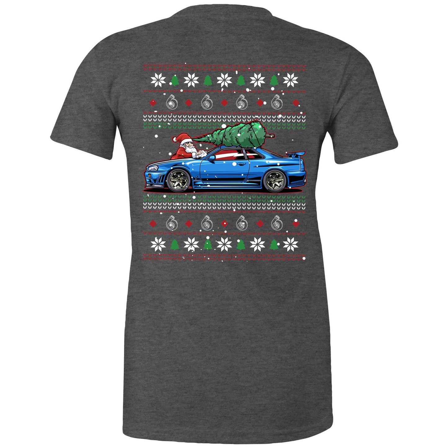 R34 Merry Christmas Womans Tee