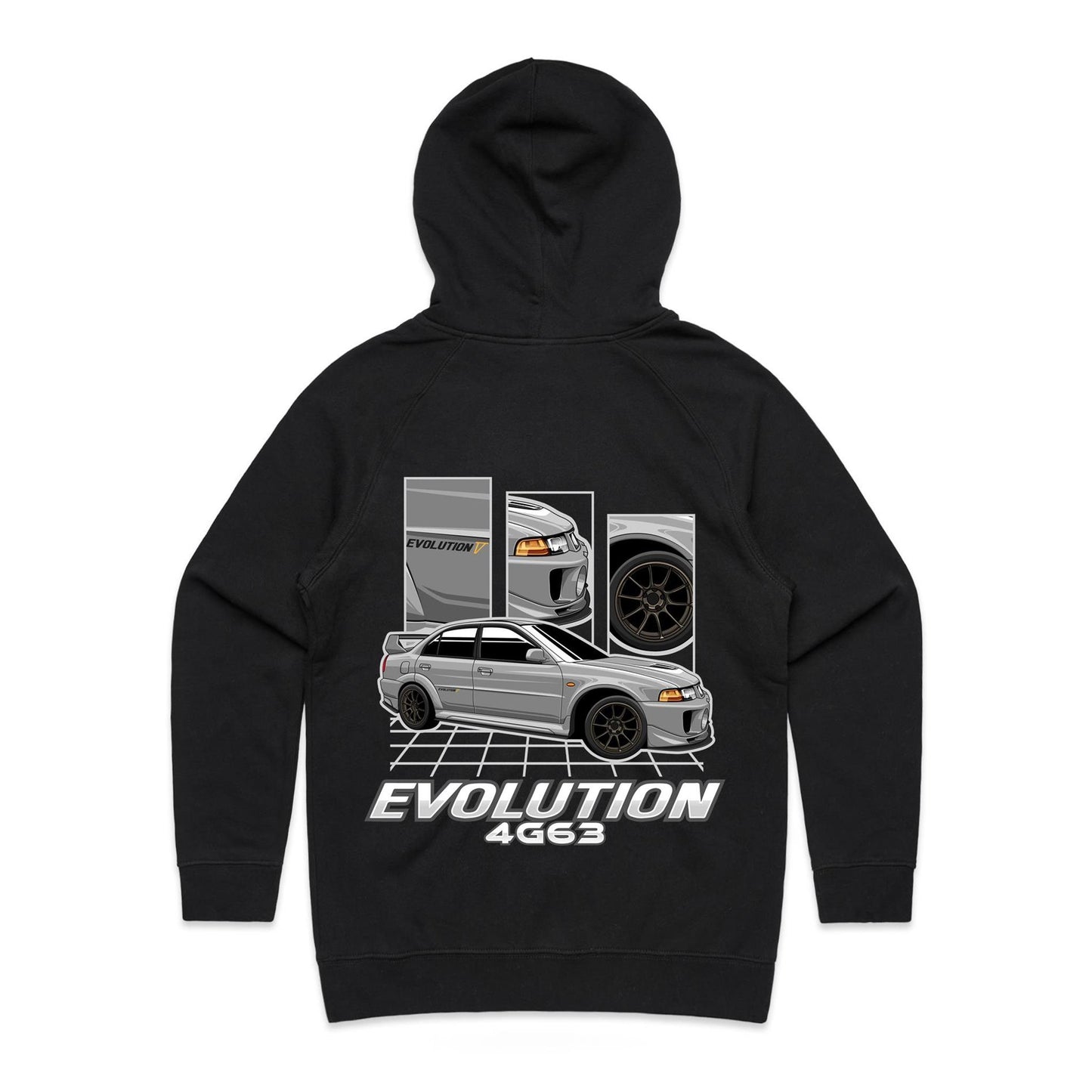 Evolution V 4G63 Womans Hoodie
