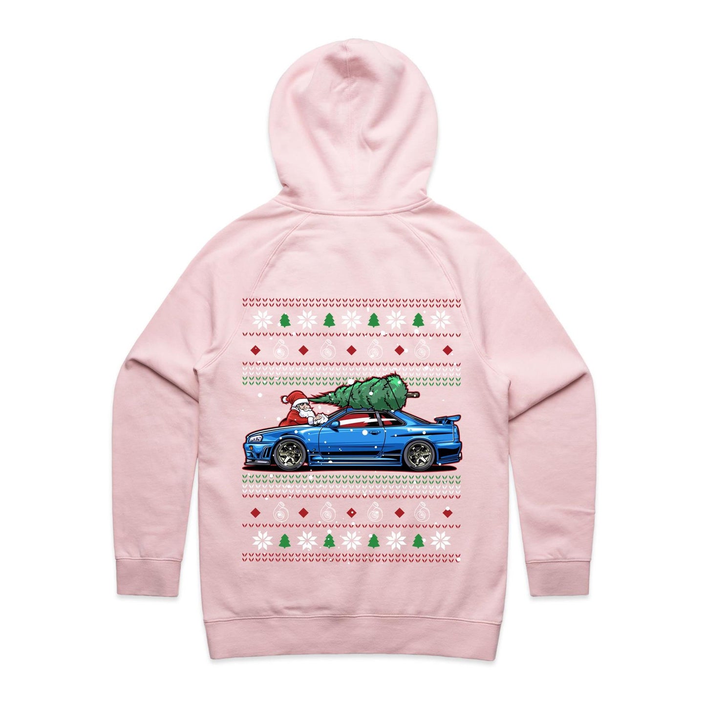 R34 Merry Christmas Womans Hoodie