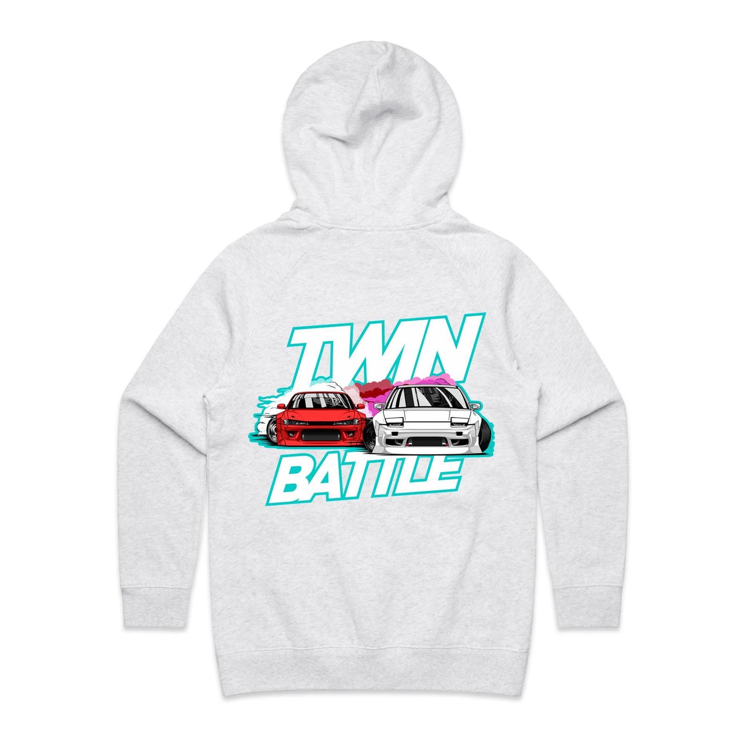Drift Battle Womans Hoodie