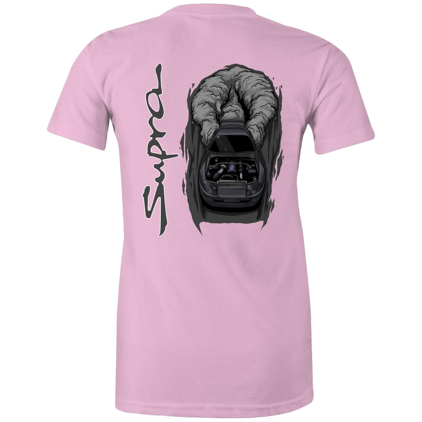 Toyota Supra Burnout Womans Tee