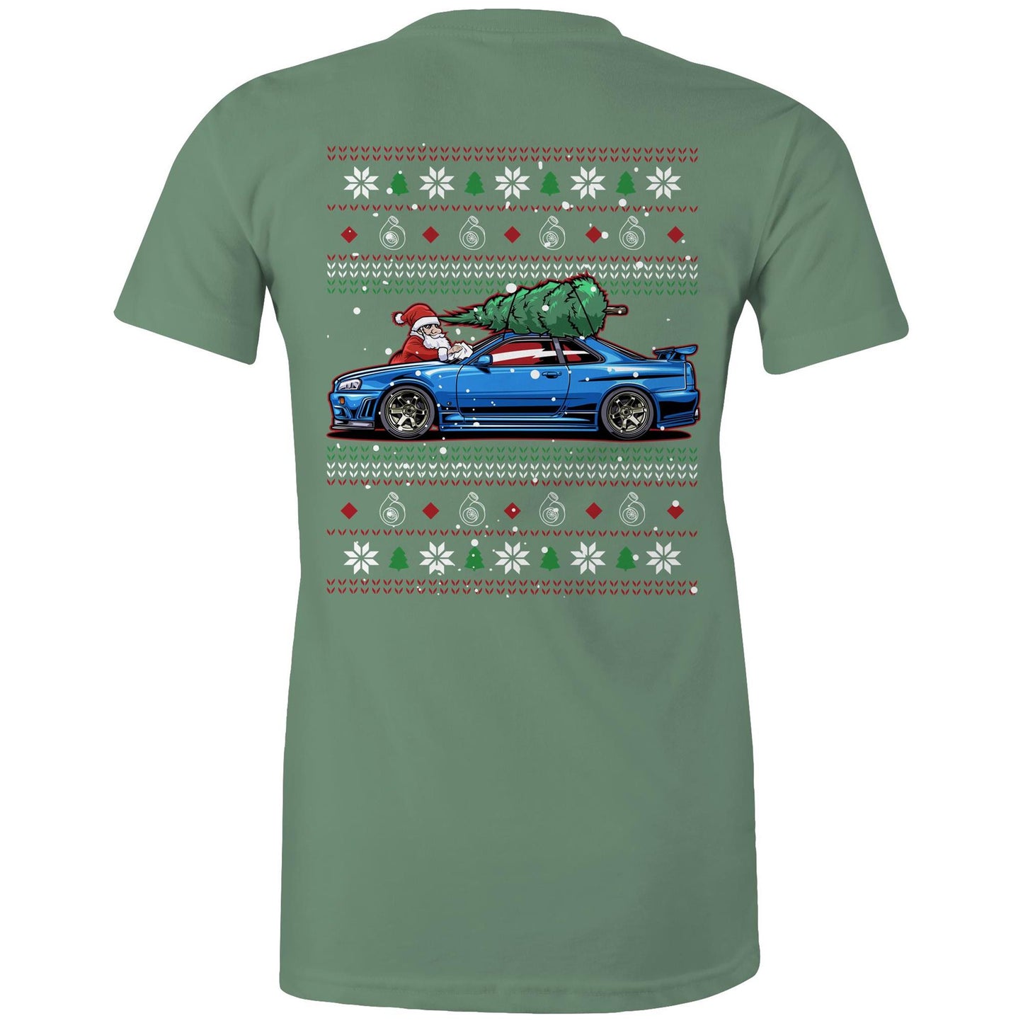 R34 Merry Christmas Womans Tee
