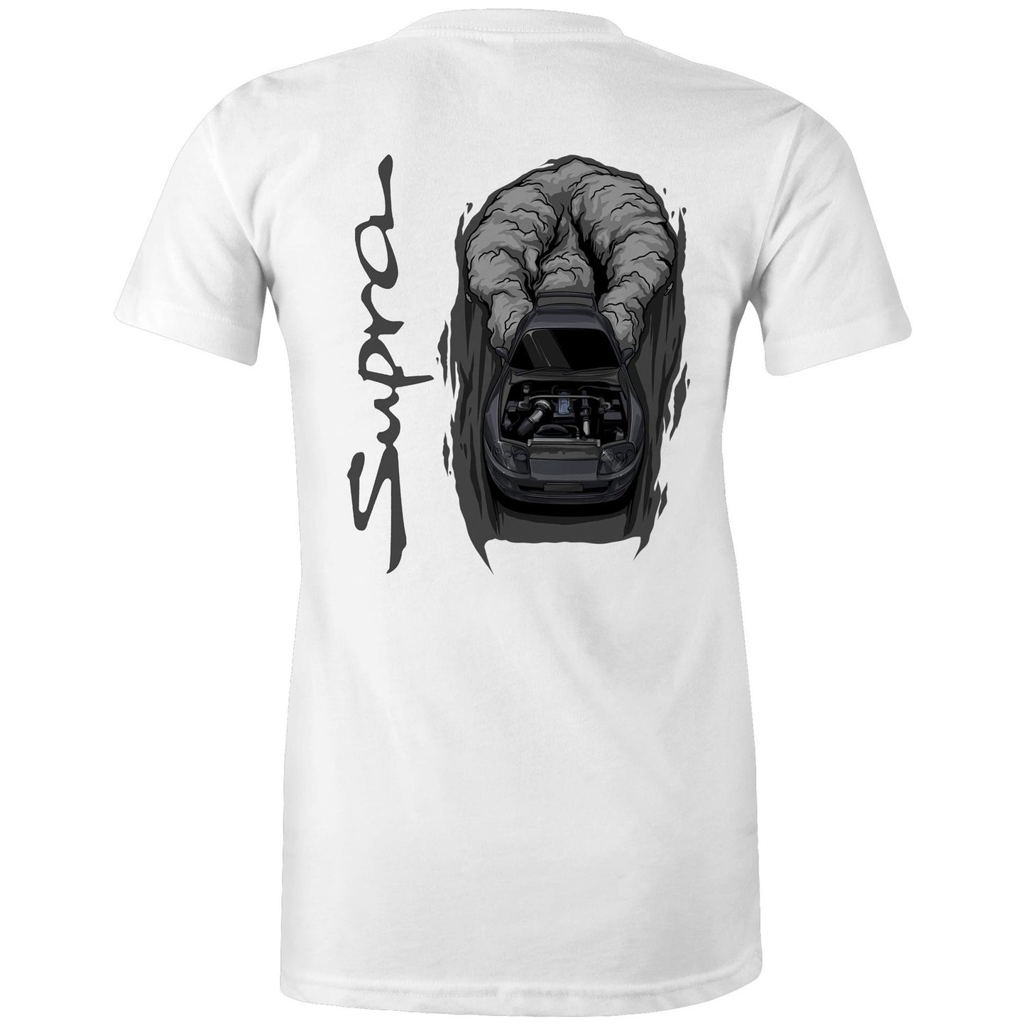Toyota Supra Burnout Womans Tee
