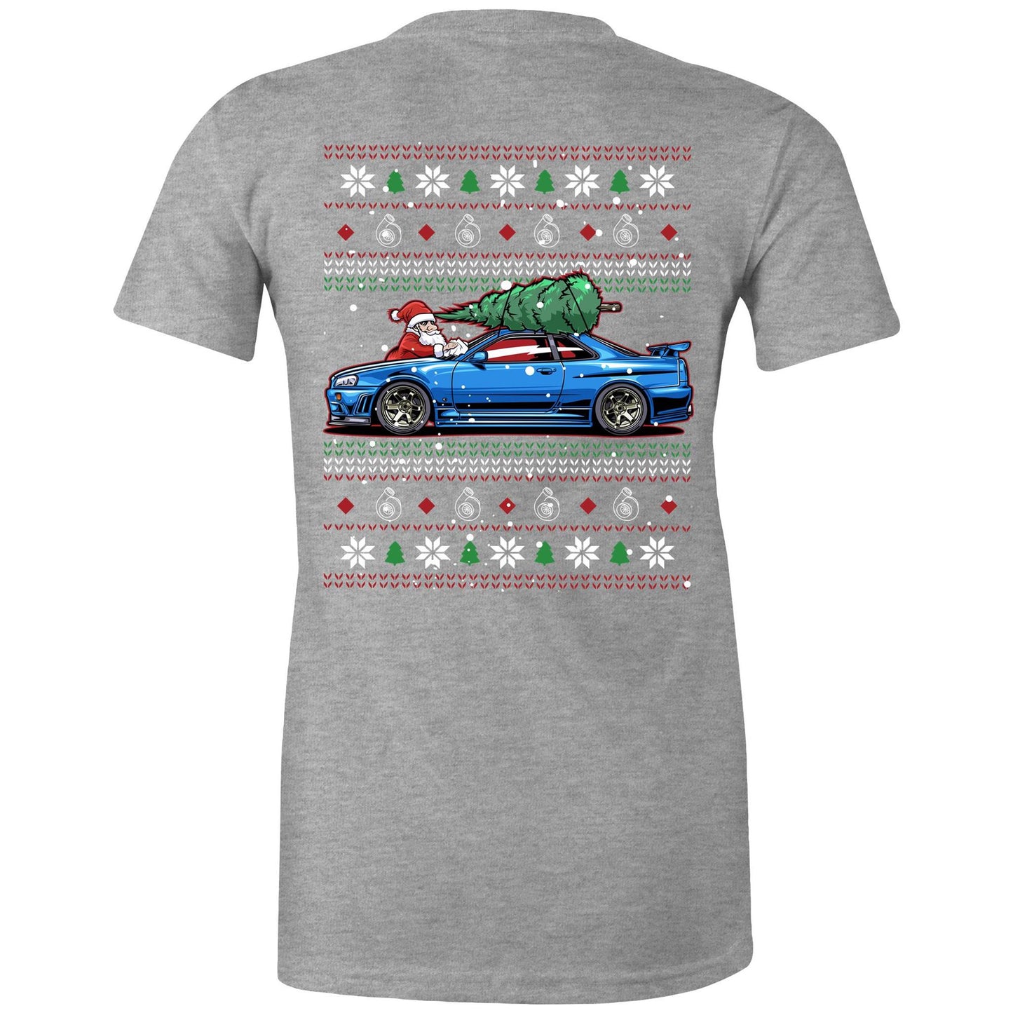R34 Merry Christmas Womans Tee