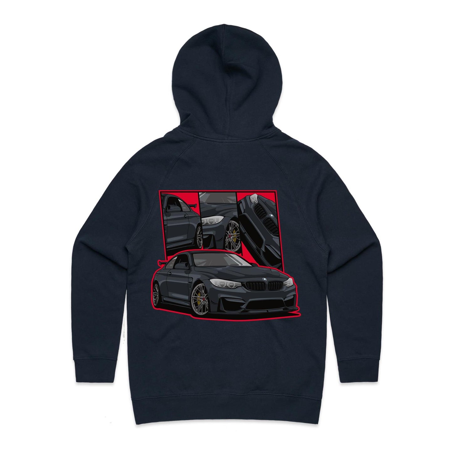 BMW M4 Womans Hoodie
