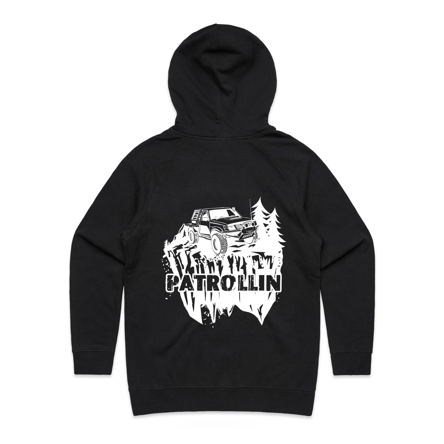 Patrollin Womans Hoodie