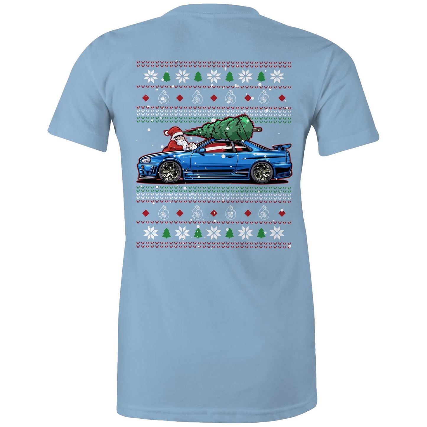 R34 Merry Christmas Womans Tee