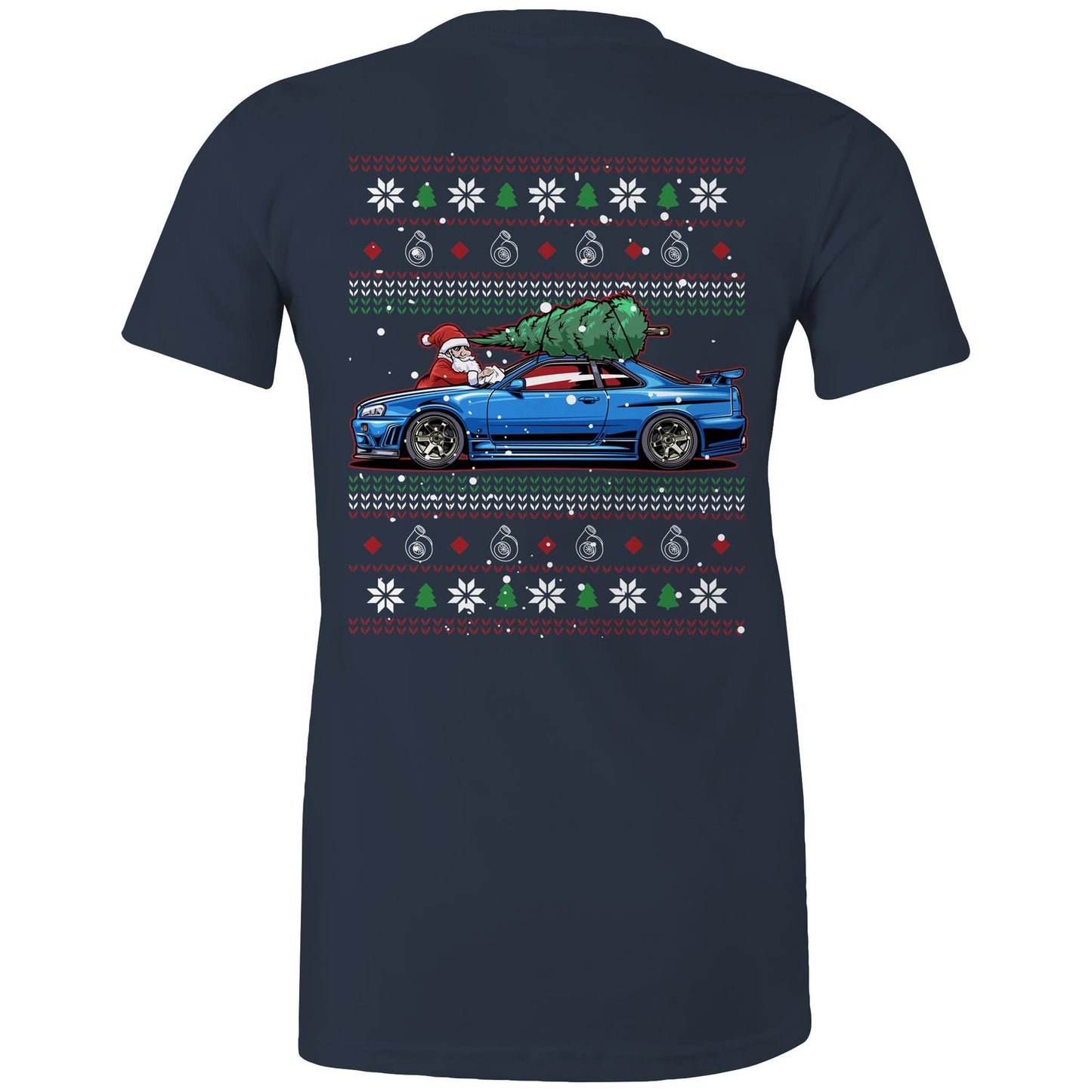 R34 Merry Christmas Womans Tee