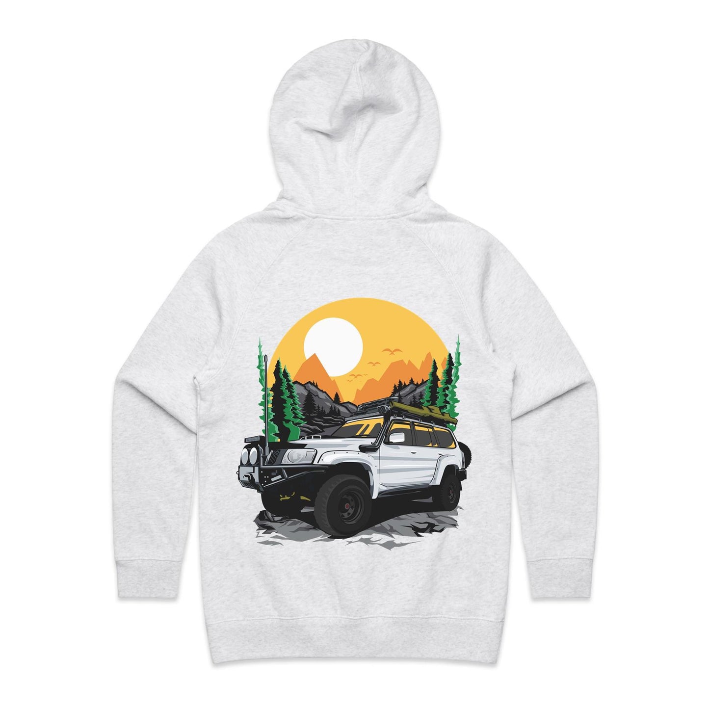 Nissan Patrol Womans Hoodie