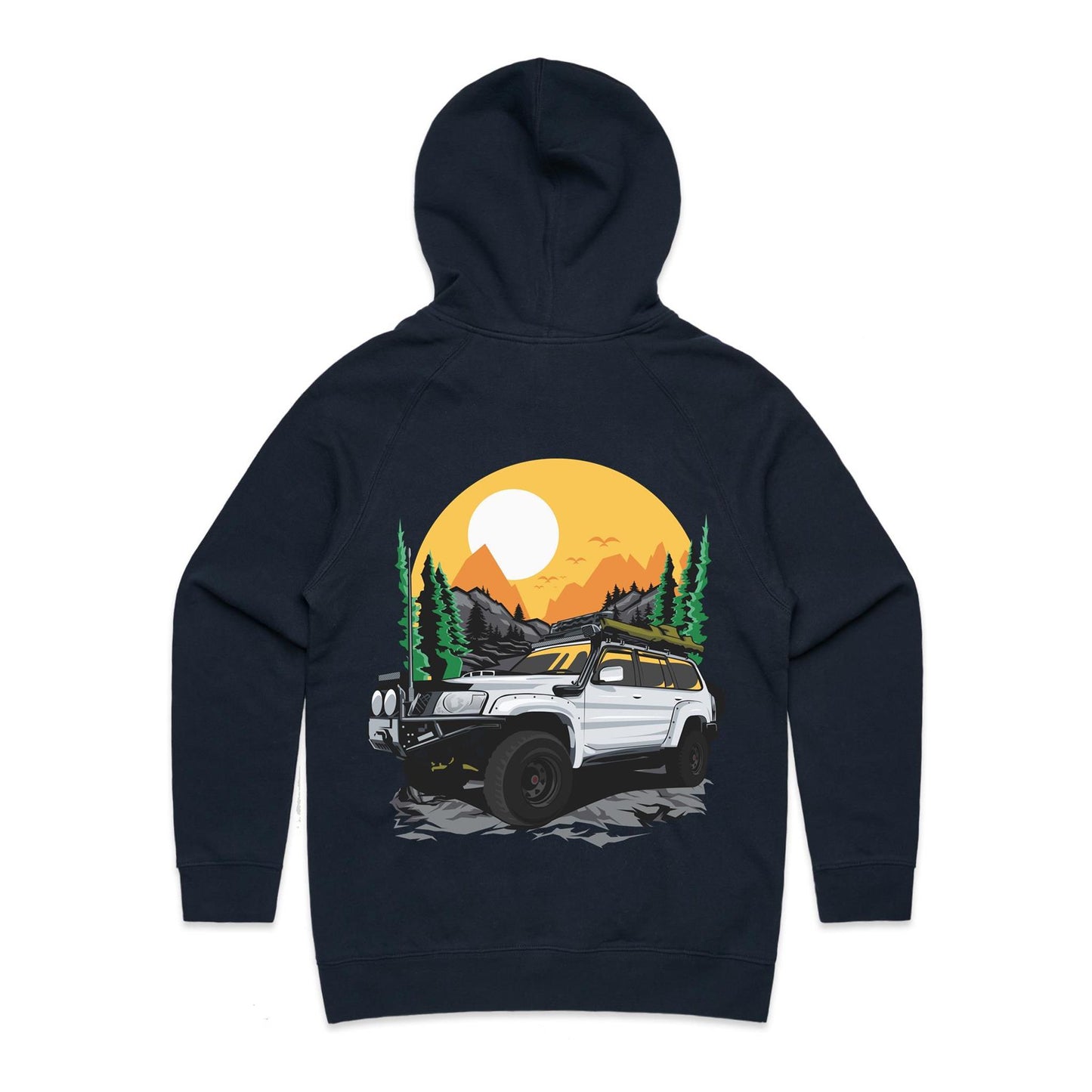 Nissan Patrol Womans Hoodie