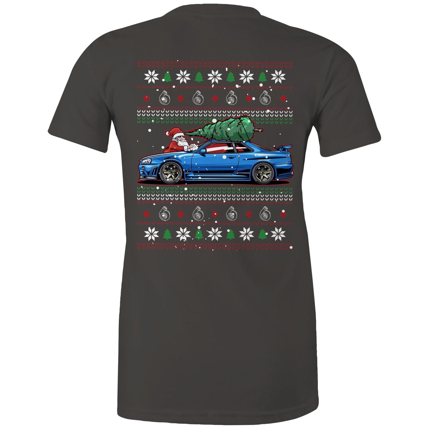R34 Merry Christmas Womans Tee