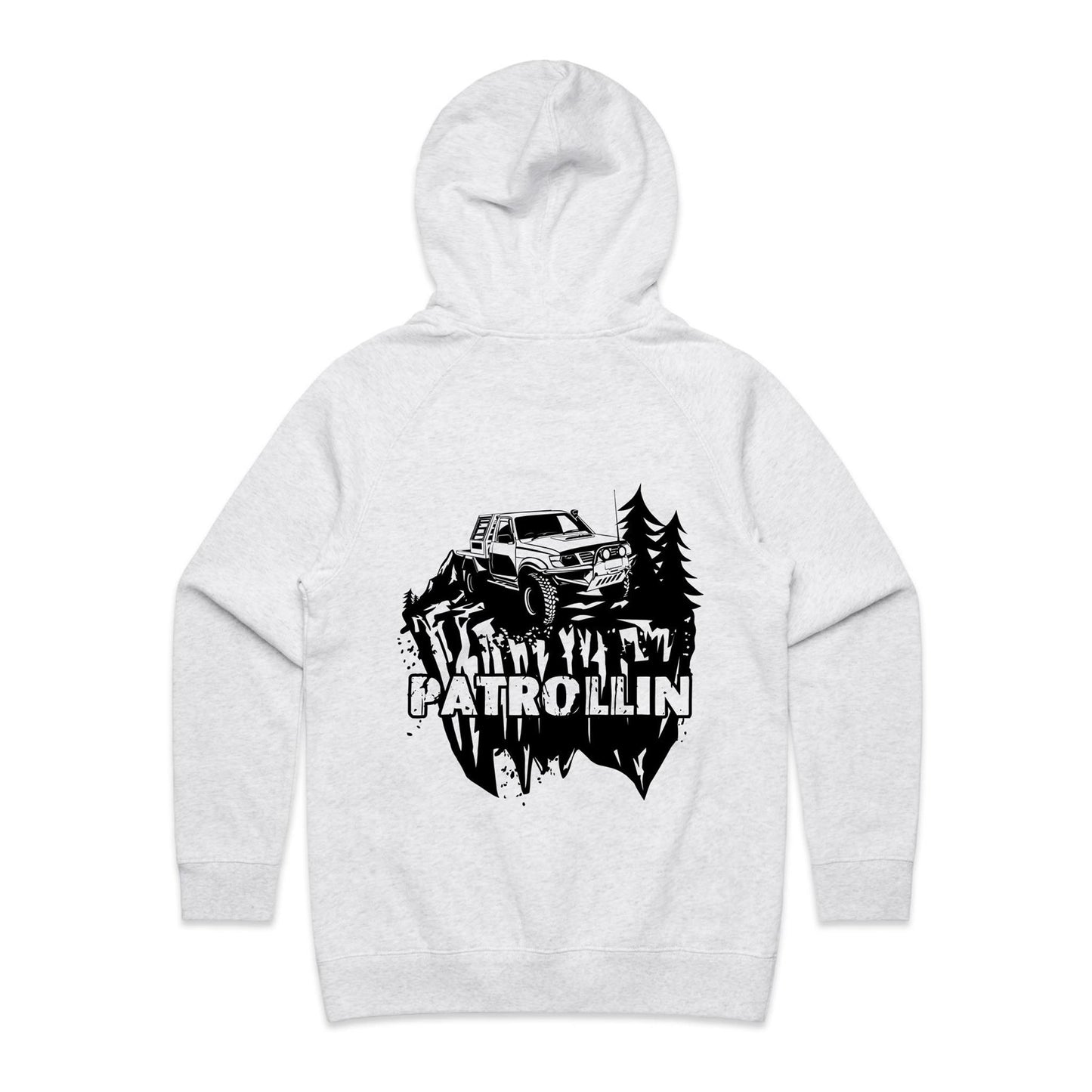 Patrollin Womans Hoodie