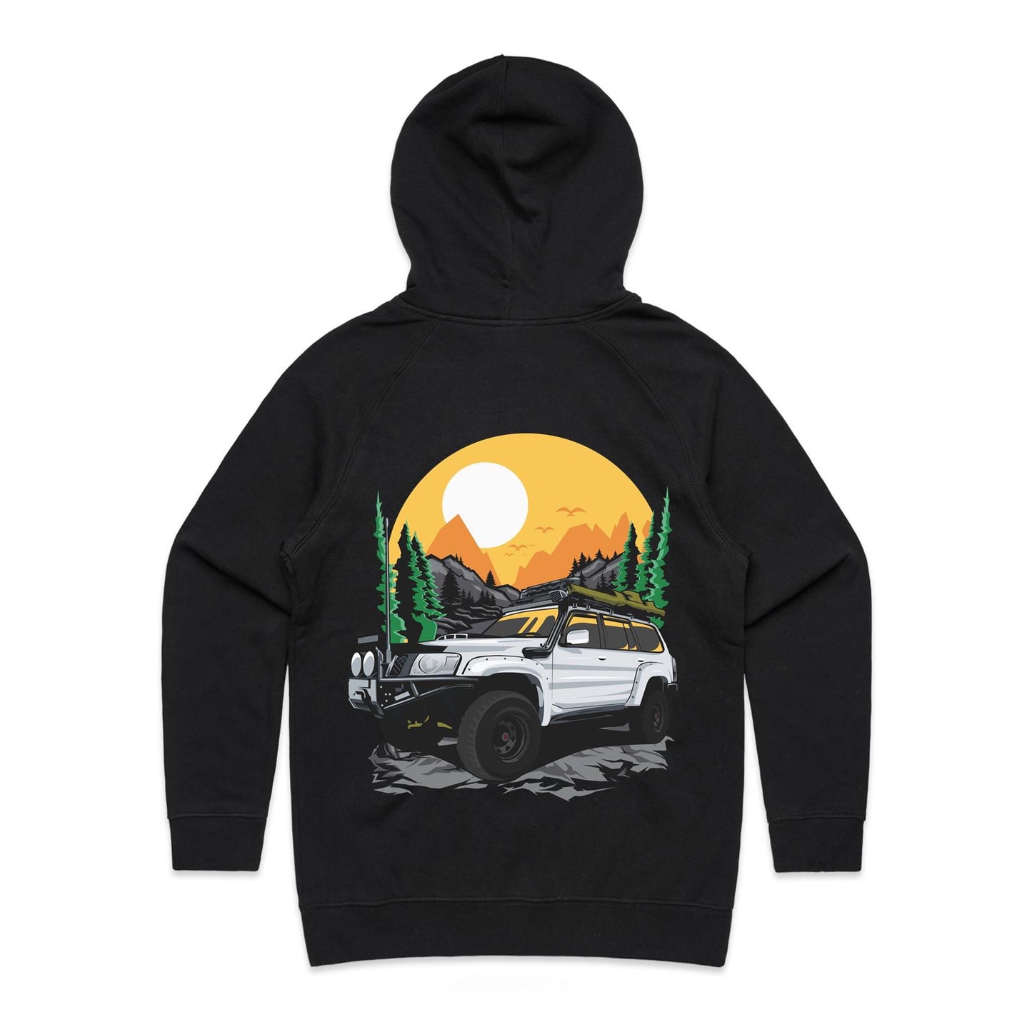 Nissan Patrol Womans Hoodie