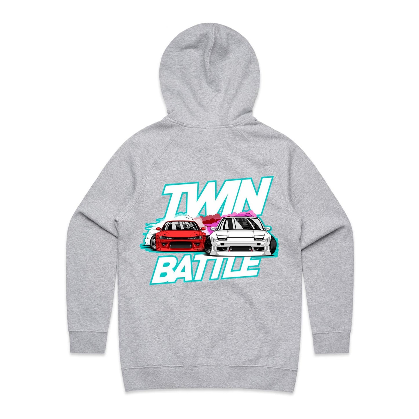 Drift Battle Womans Hoodie