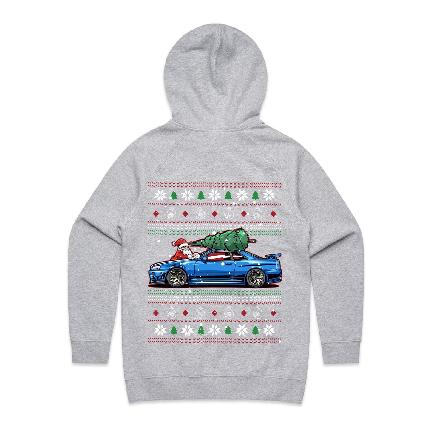 R34 Merry Christmas Womans Hoodie