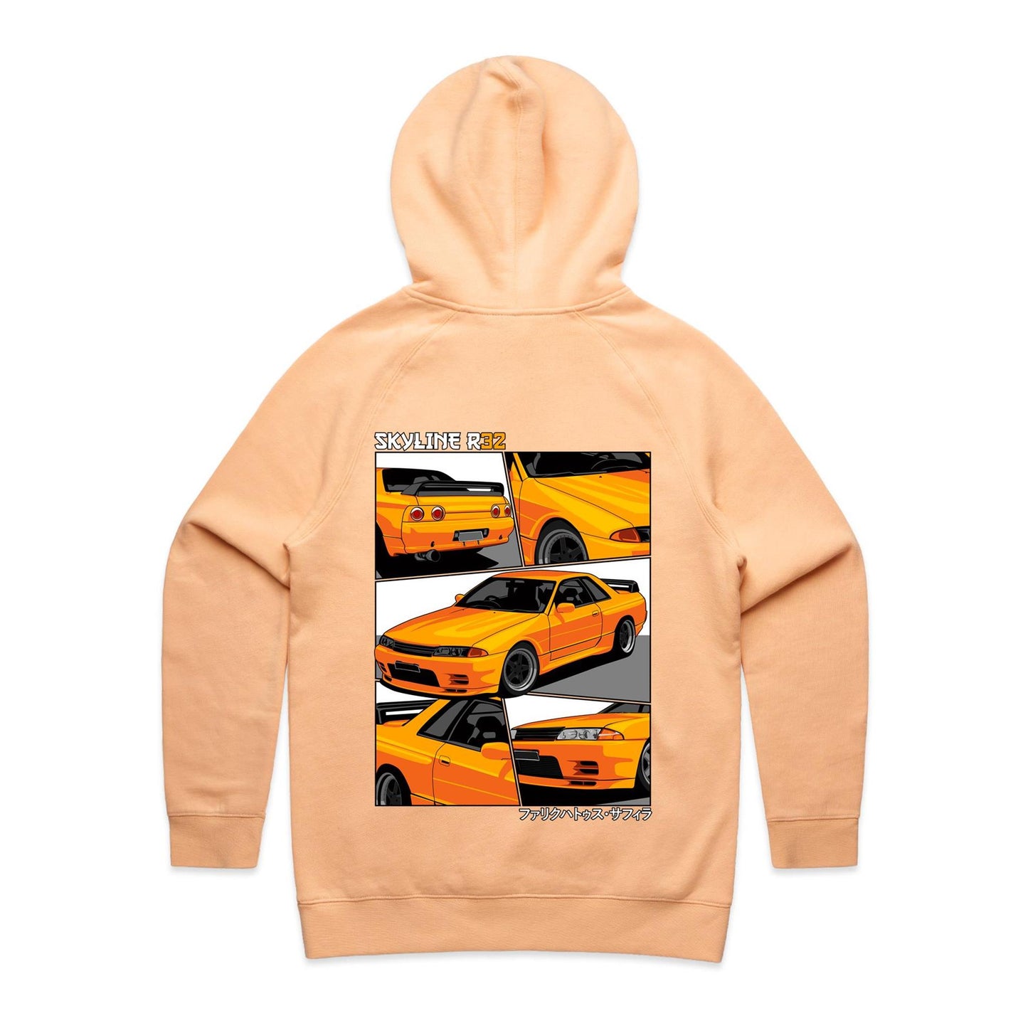 R32 Skyline Womans Hoodie