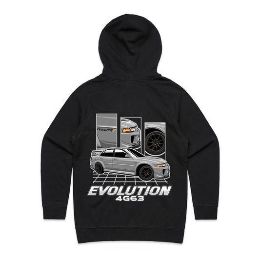 Evolution V 4G63 Womans Hoodie