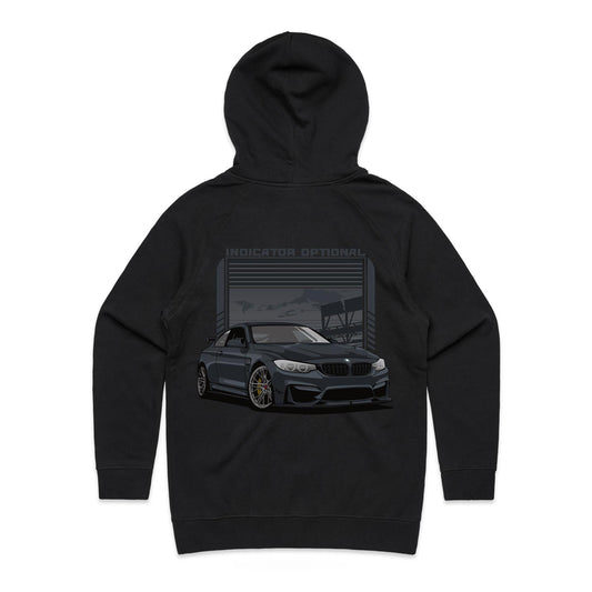 BMW M4 Womans Hoodie