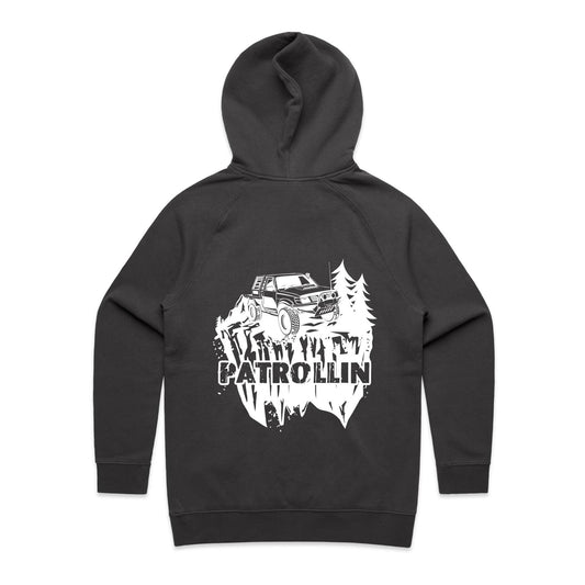 Patrollin Womans Hoodie