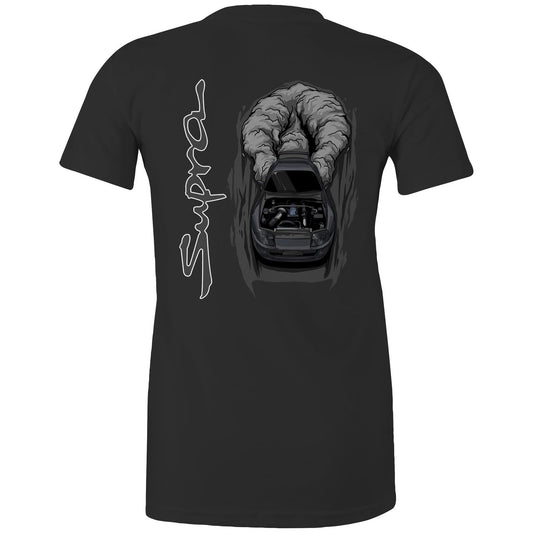 Toyota Supra Burnout Womans Tee