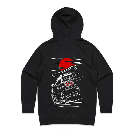 R34 Skyline Womans Hoodie