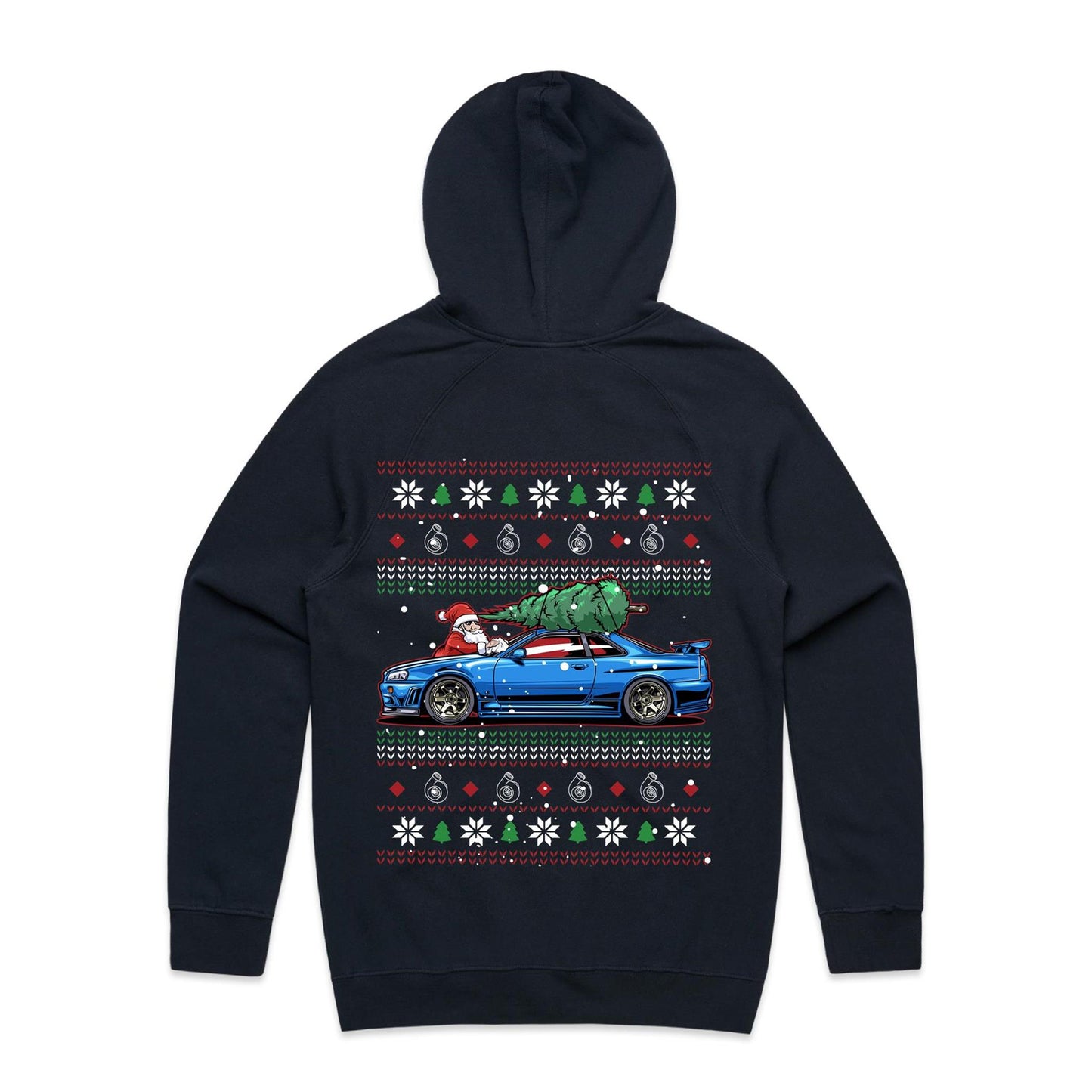 R34 Merry Christmas Hoodie