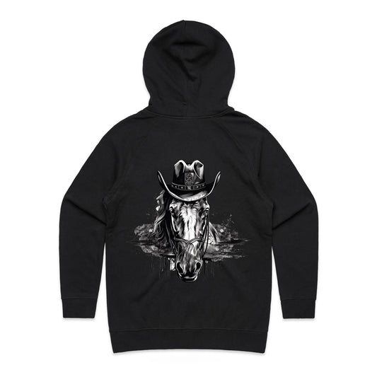 Wild Horse Womans Hoodie