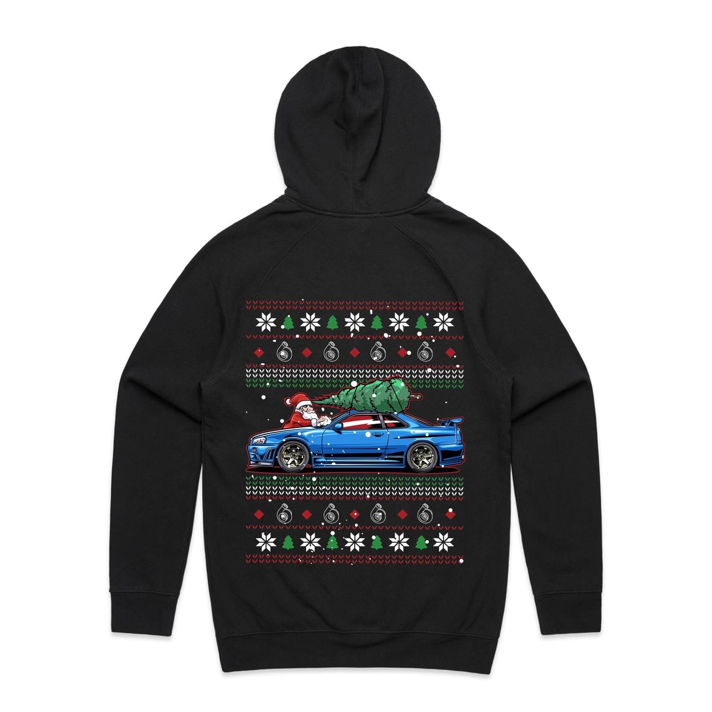 R34 Merry Christmas Hoodie