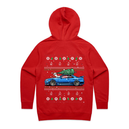 R34 Merry Christmas Womans Hoodie