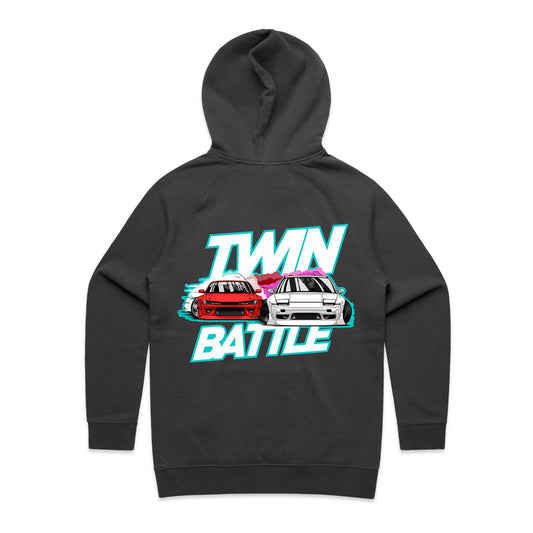 Drift Battle Womans Hoodie