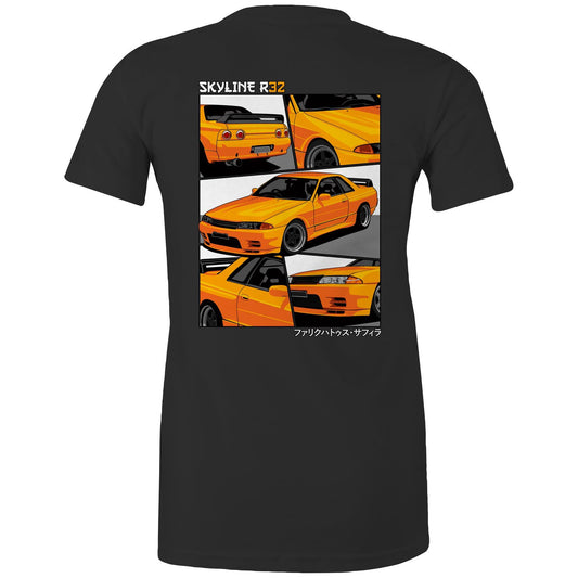 R32 Skyline Womans Tee